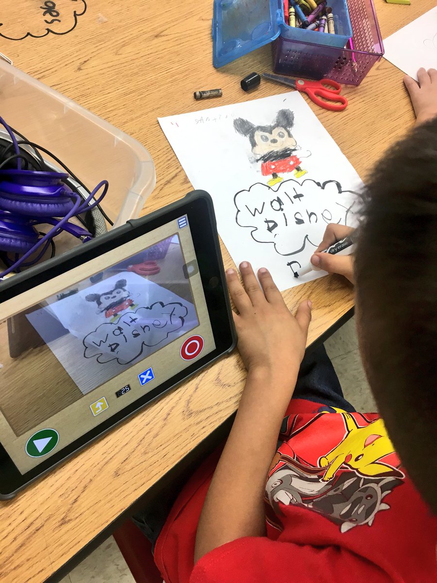 MissKsClassrom's tweet photo. These creations are coming to LIFE! We are using Koma Koma &amp; iMovie to teach others about biographies of influential people of choice. Their EOY independence is also on FIRE! 🔥 #HiawathaPride https://t.co/TtbnSQemZF