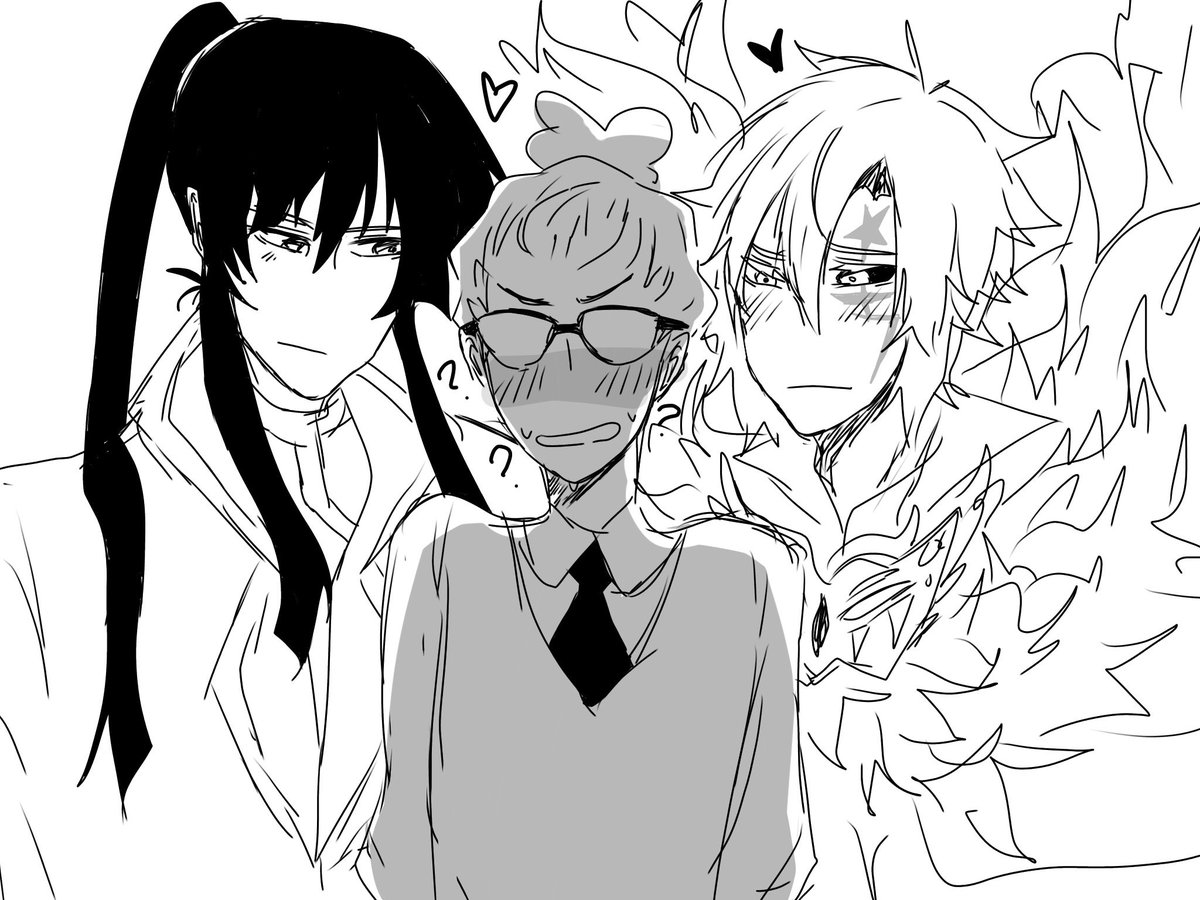 johnny is such an interesting love interest
he raised more flags than lenalee did with allen in ONE CHAPTER