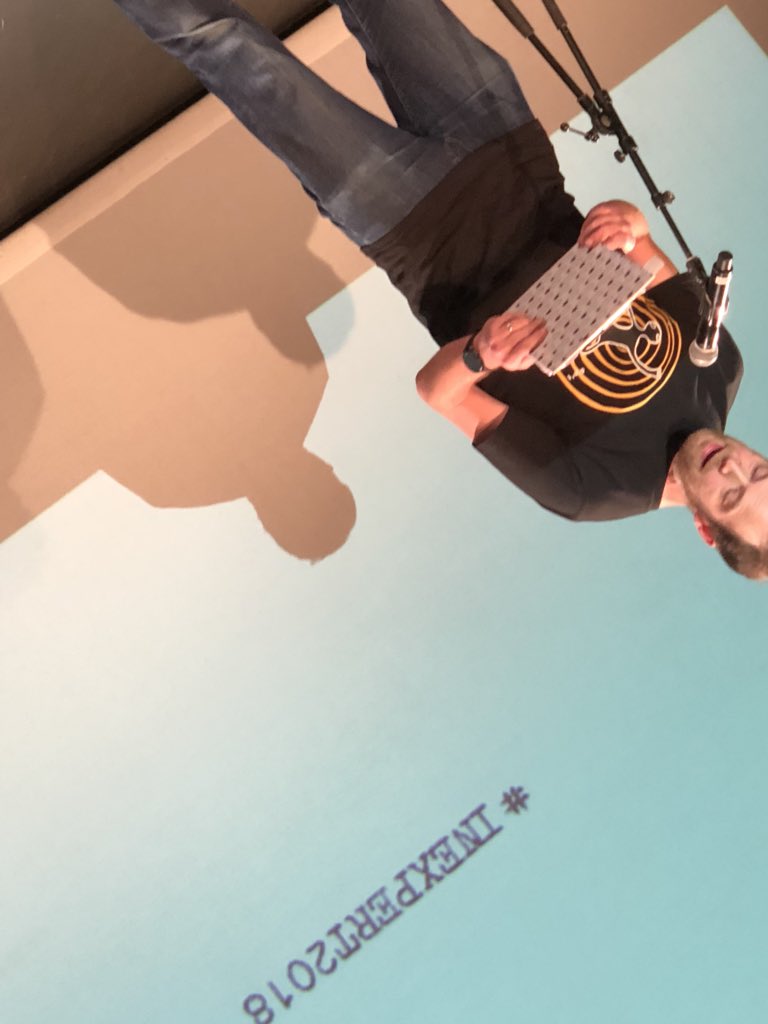 WhiteIsleMat's tweet photo. @stevexoh loving #inexpert2018 https://t.co/xK1Nn1aQbk
