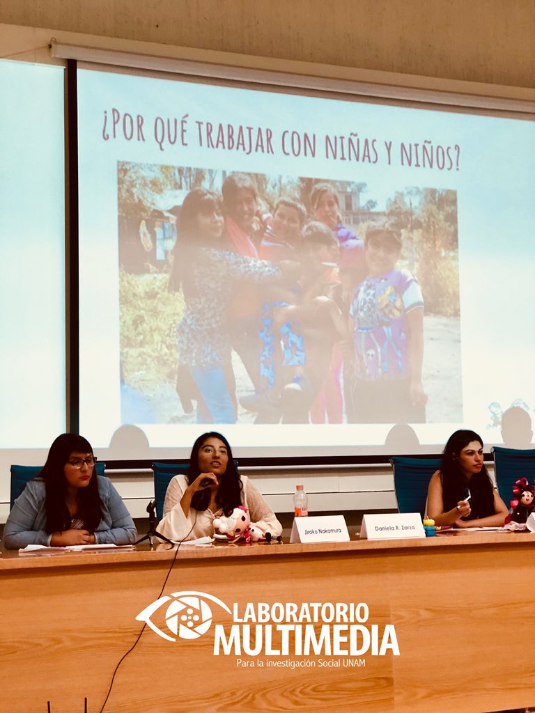 LabSocialOnline's tweet photo. «Los infantes también son objeto de derecho. Notamos un desinterés sobre el estudio de #SanGregorio19s». —Daniela Zarza. https://t.co/K2Lfs8PNLX