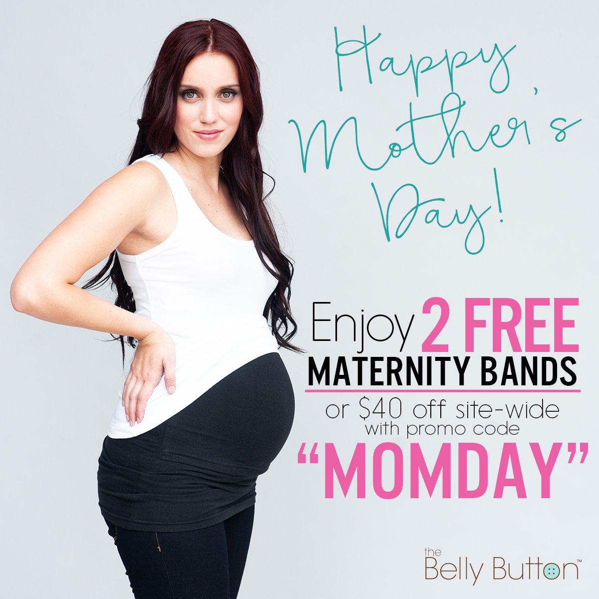 BellyButtonLLC's tweet photo. We wanted to thank all of those wonderful Mother’s out there for Mother’s Day and Mother's-to-be! Enjoy 2 FREE maternity bands or $40 off site-wide with promo code “MOMDAY” at https://t.co/laUT14rmQL! 🎉 #maternityband #motherhood #happymothersday #bumplife #bellybuttonband https://t.co/1NNbyFtEWP