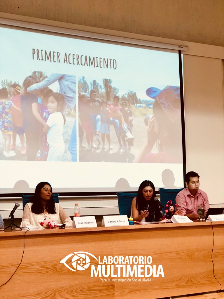 LabSocialOnline's tweet photo. «Estaba viviéndose un momento difícil y el reto era también para nosotros. Nos ayudó la presencia de #SanGregorio19s. Creamos un vínculo».
—Karen Villaseca. https://t.co/yifHTYd5cx