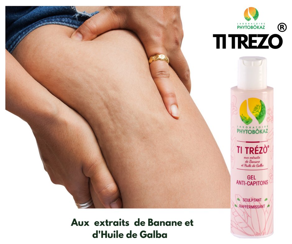 Je me sens bien avec mon gel anti-capitons Ti Trezo ®

#titrezo #zen #caraibes #Phytobokaz 
#beaute #bienetre #peau #soin 
#cosmetique