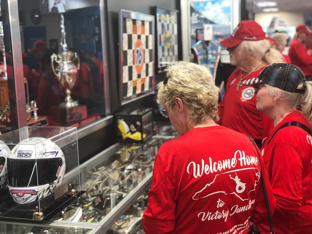 KPCharityRide's tweet photo. As another special treat for our Riders, the @pettymuseum and @pettysgarage opened up their doors for us this afternoon! #kpcharityride https://t.co/okNTiH53Cq
