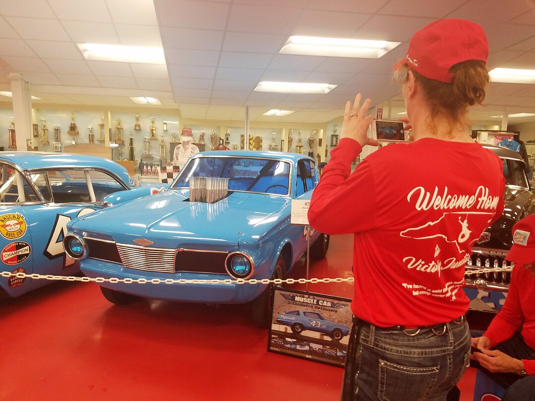 KPCharityRide's tweet photo. As another special treat for our Riders, the @pettymuseum and @pettysgarage opened up their doors for us this afternoon! #kpcharityride https://t.co/okNTiH53Cq