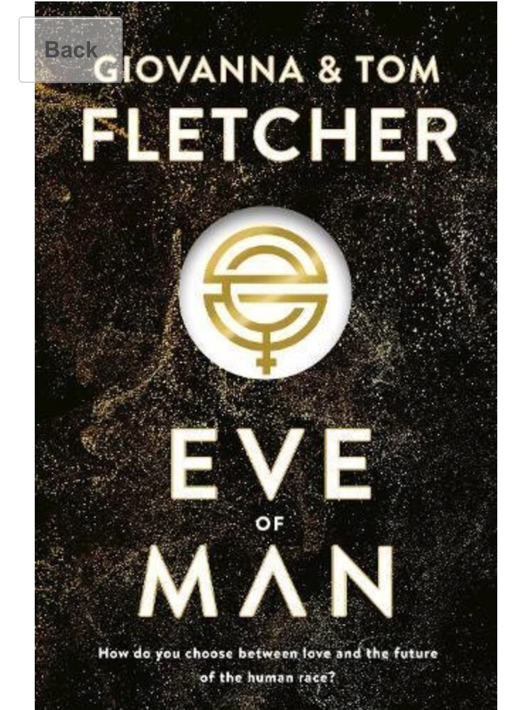 SarahShackell's tweet photo. Just pre ordered! Can’t wait to read it. @TomFletcher @MrsGiFletcher #EveOfMan #excited #CoupleGoals https://t.co/9UTttWVUub