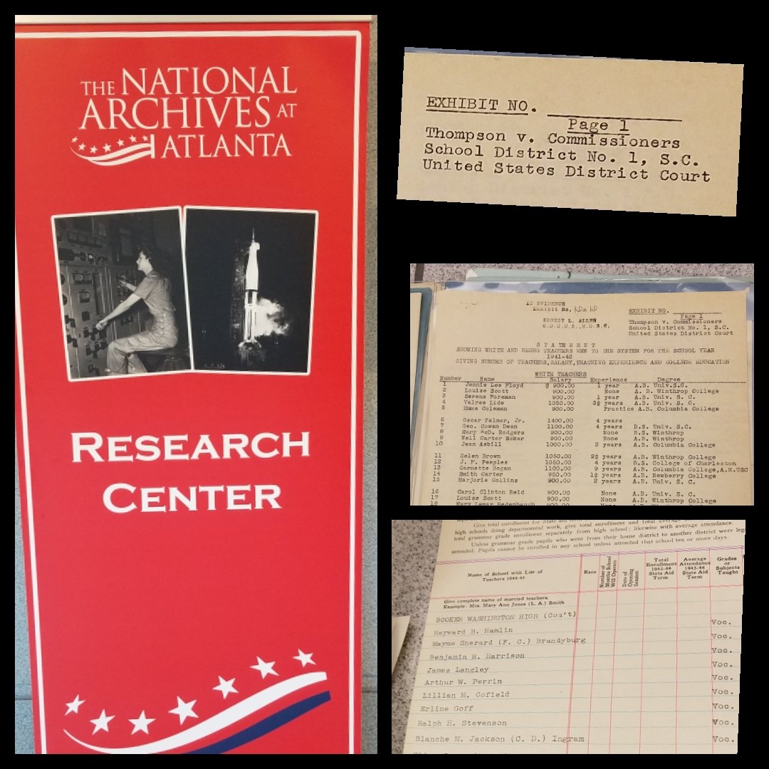 vperry2001's tweet photo. Very interesting documents about the Thompson v/s South Carolina Case #doinghistory #socialstudiesinhenryco @atlantaarchives @SocialSt_HCS https://t.co/3Ej53m4koo