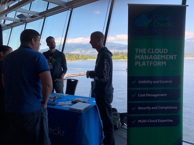 3Nimbus's tweet photo. Our Silver Plus sponsor @cloudcheckr shares expertise on optimizing entire cloud ecosystems at the #DevSecOpsSummit https://t.co/tRdjyMwVrs