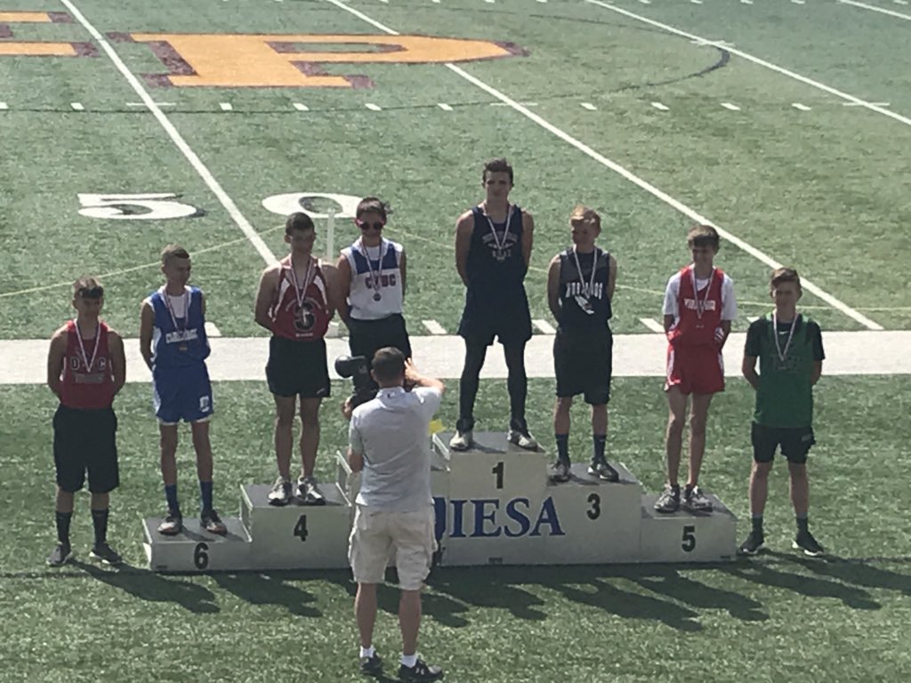 WCDistrict235's tweet photo. 400 m State Champion!!! #WCHeat #IESA #running #trackandfield https://t.co/pvcRNTYXtA