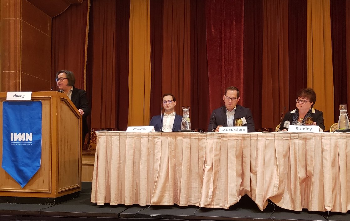 CohnReznick's tweet photo. Data management panel led by @tamahuang at #IMNevents shares: #data is the raw material of the #InformationAge https://t.co/yeUcdTsnfk