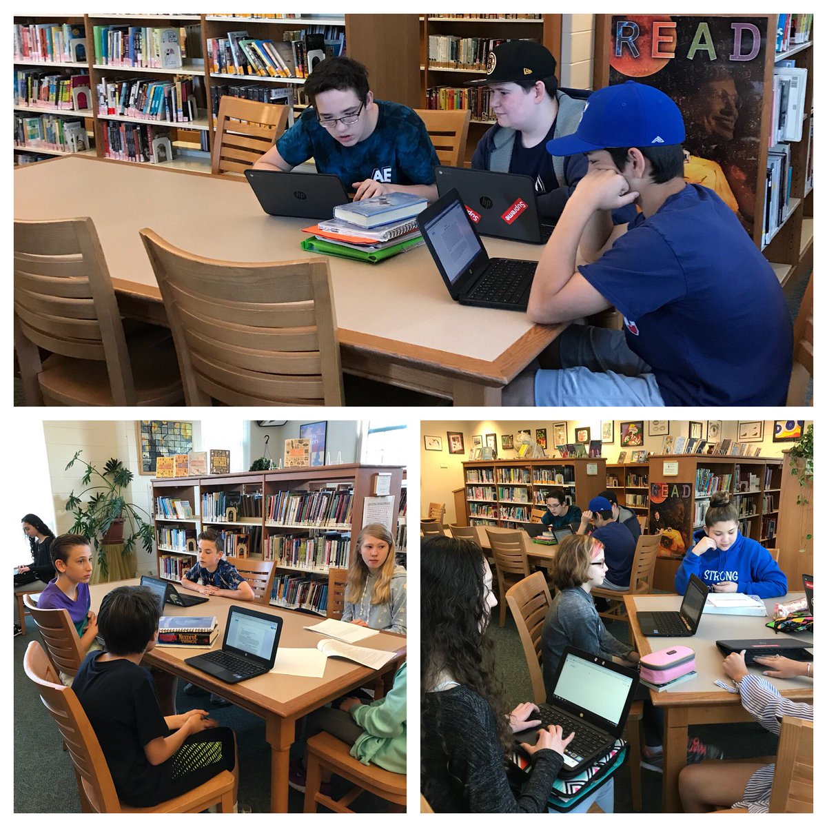 RosenthalELA's tweet photo. Celebrating all their hard work, by sharing a chapter from their companion text with their classmates. #StrongMS https://t.co/5J508ILmXL
