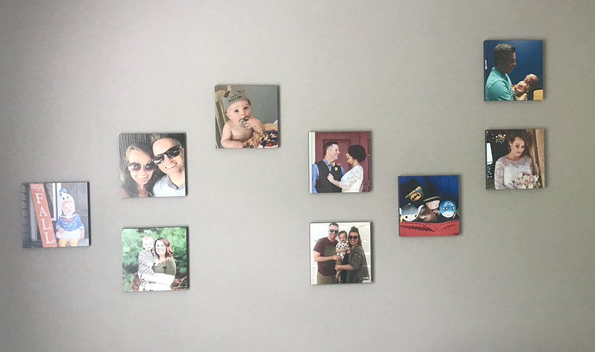 JeryDex's tweet photo. @photosquaredapp Really like how my new feature wall is turning out! https://t.co/BKUnBm6JEi