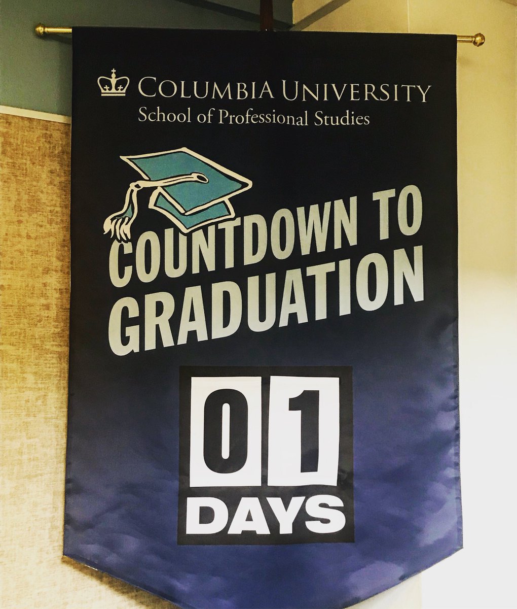 ColumbiaNMSA's tweet photo. Who’s ready? #graduation2018 #nonprofitmanagement #cu_sps https://t.co/QNSlCFynuY