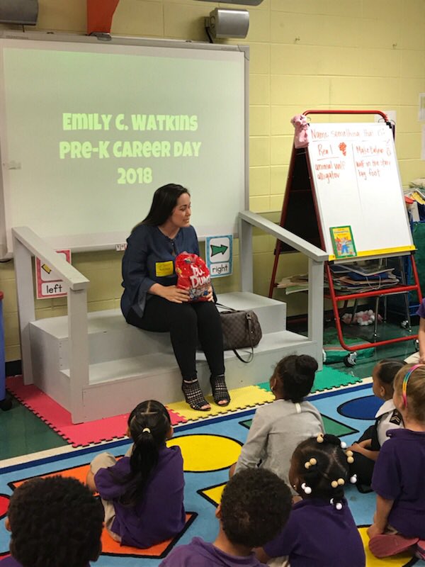 ECWPRIDE's tweet image. THANK YOU to the amazing individuals in our community that made our 1st Annual Pre-K Career Day a big success! Ory Family Dentistry, Dr. Crawford of Riverlands Animal Hospital, Dr. Wendi of Rainbow Pediatrics, Councilwoman J.S. Hotard, &amp;amp; reps from St. John Sheriff’s Office.