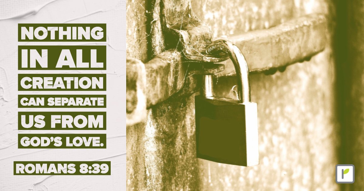 watermarkregen's tweet photo. Did you know that once you have accepted Christ, that nothing can separate you from God's love? #FridayFeeling #recoveryispossible @watermarkregen https://t.co/hyiiciURuZ