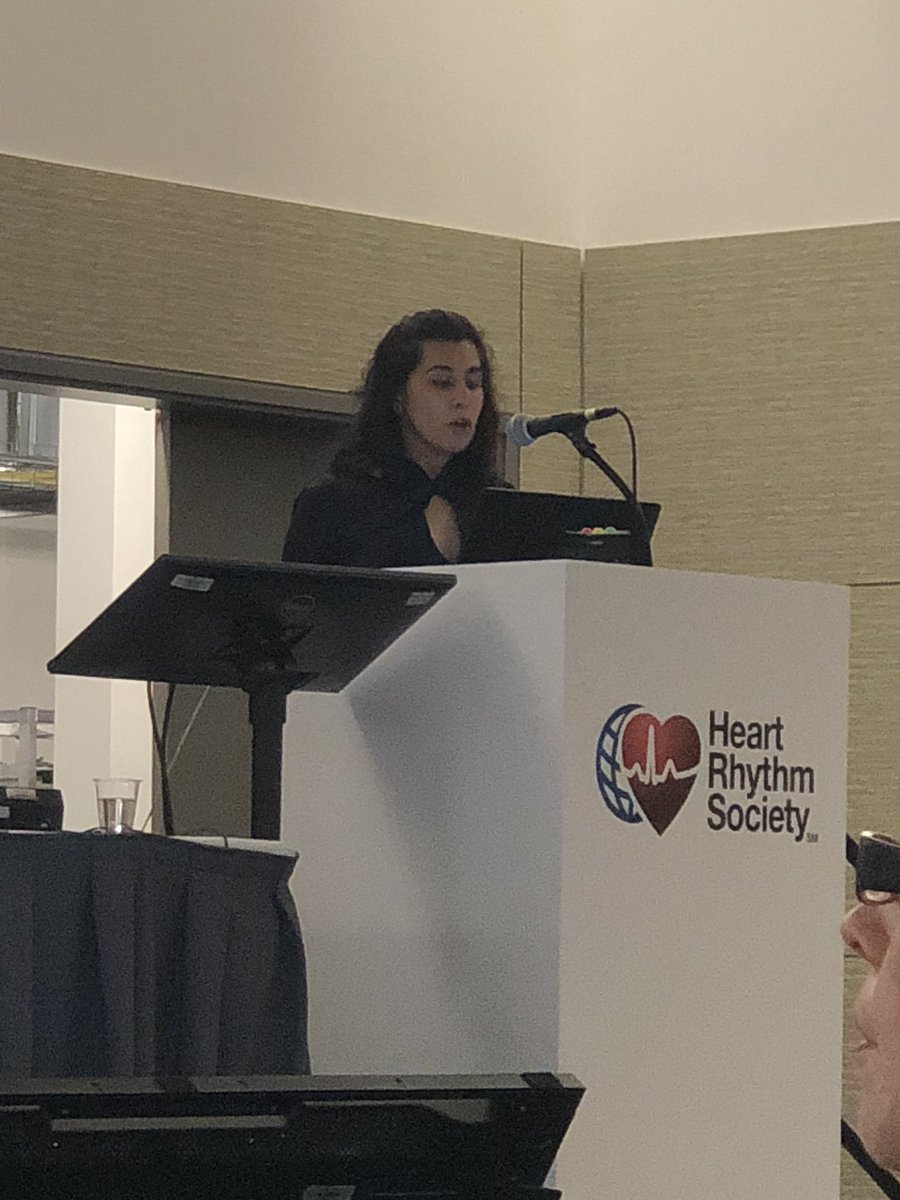 Powerful talk by long time mentor and friend @DrMarthaGulati. Great motivation and practical advice on taking care of our female patients! #EPeeps #WomeninEP