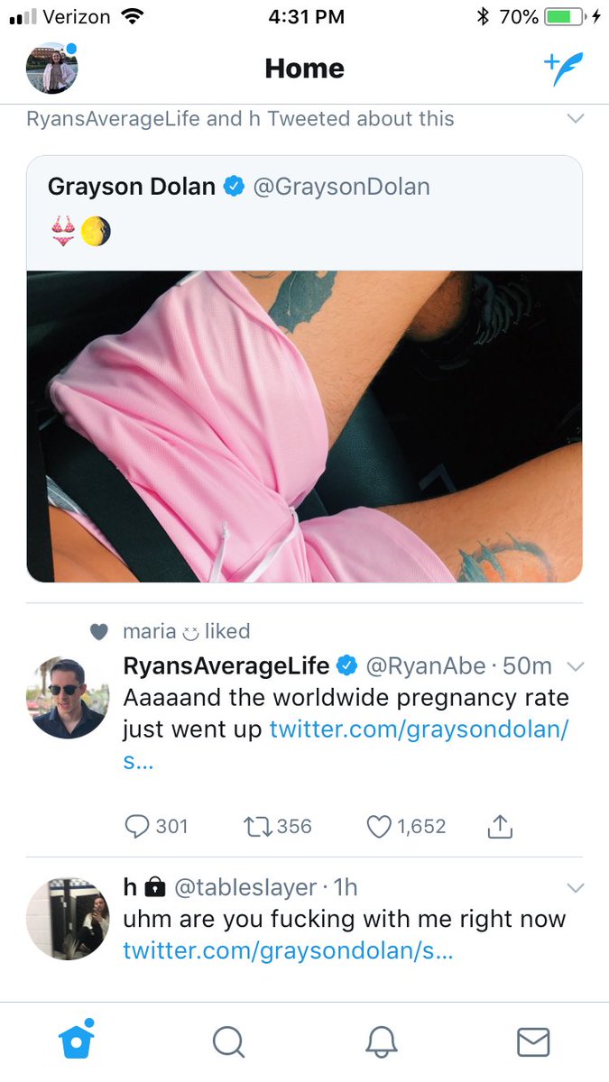 dolangiggless's tweet photo. Even on my personal I can’t escape them 😂😂😂😂 https://t.co/WxbVQpXhl5