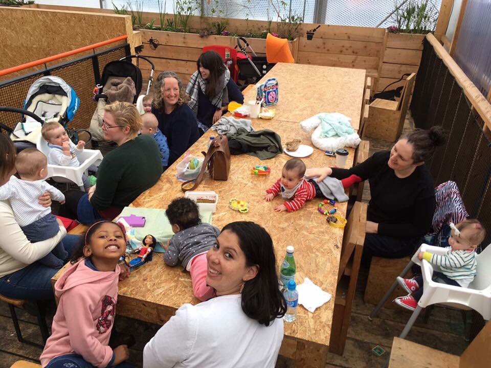 Pop along to <a href="/PopBrixton/">Pop Brixton</a> Friday 25th May at 1.30pm to make lovely new #friends and let the #babies have a mingle! 
Meet Vanessa up the ramp at the large table. All welcome! ☀️☕️🥂🍼
#brixton