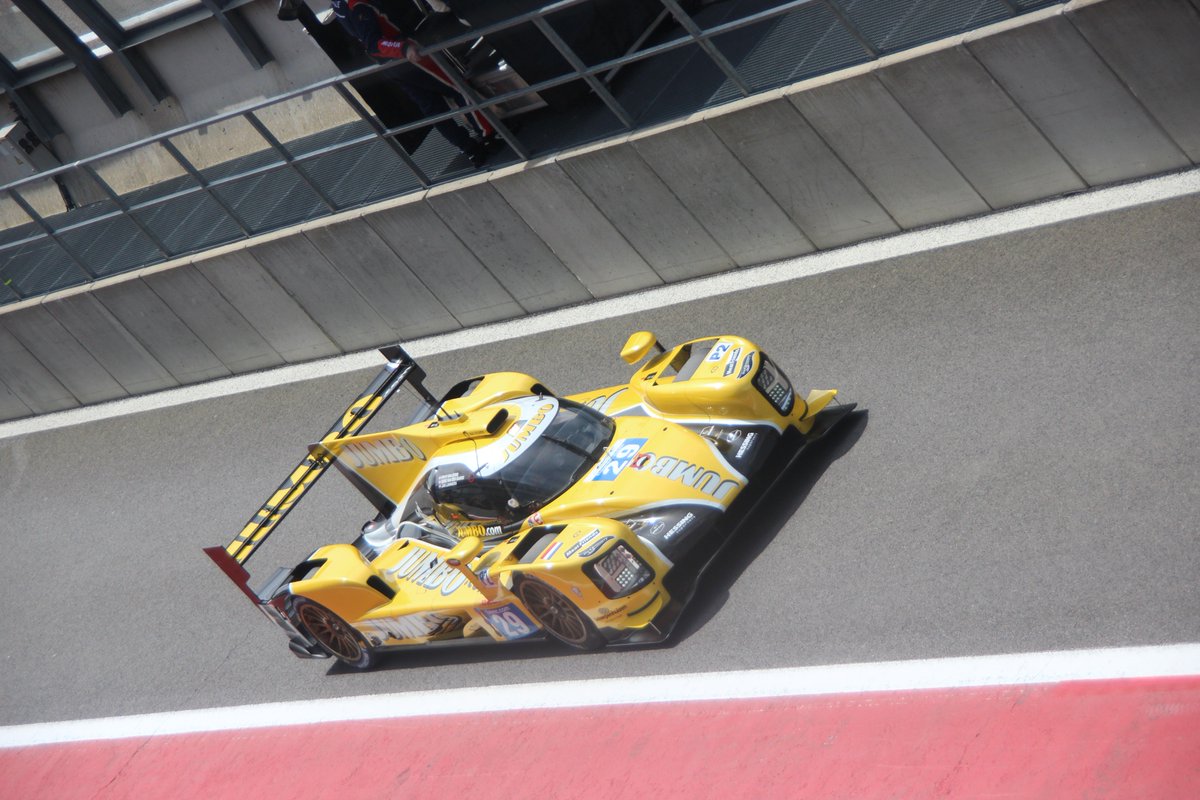 Viclovesracing's tweet photo. @JDCMotorSports Check out the @RacingTeamNL #WEC car which has a @JDCBananaBoat look !! #YellowRules #6hrSpa https://t.co/IgiQDKOEch