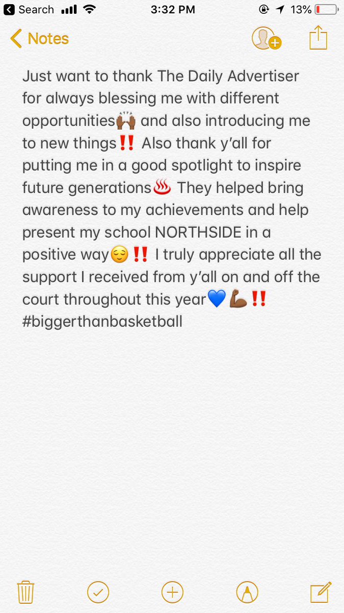 SenecaKnight_'s tweet photo. Thank y’all💙💛‼️ @theadvertiser @theadvertiser @JamesBewers @JamesBewers @SJSUMBB @SJSUMBB https://t.co/maTIjf5j58