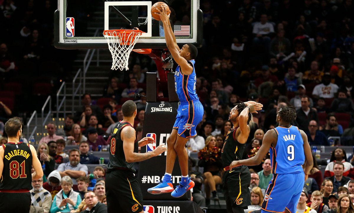 RKAnthonyWTLC's tweet photo. 2017-18 Oklahoma City Thunder player grades: Terrance Ferguson. https://t.co/szcfuJbOk3 https://t.co/3r9liwMCtz
