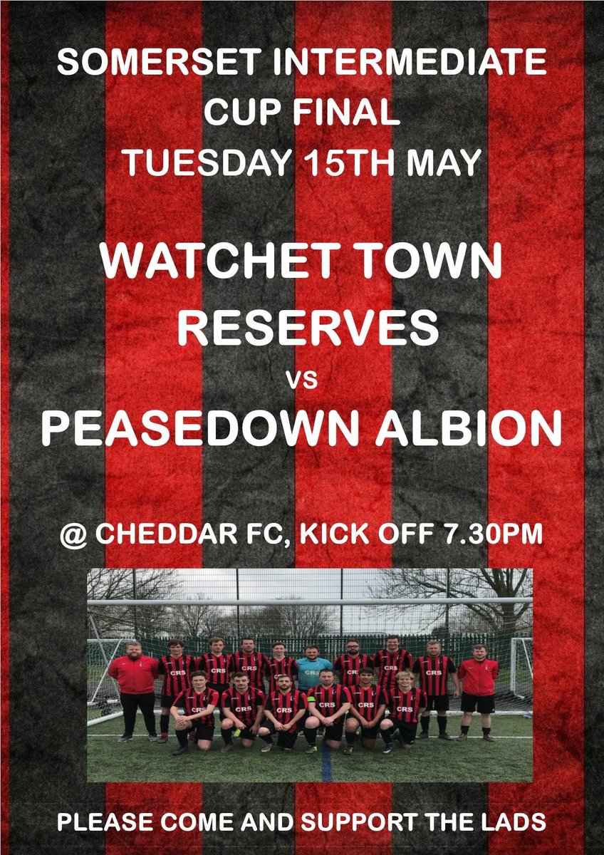 CallumKnight17's tweet photo. Not long now until play in the @SomersetFA Intermediate Cup Final #WTFC https://t.co/fgUOY5JBHL