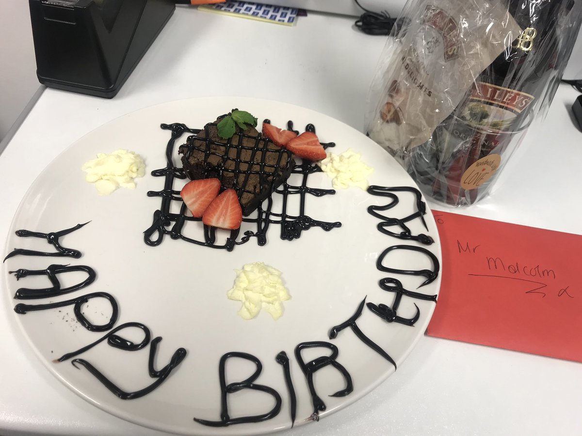 Happy birthday to one of our guests, his day hasn’t began great but with all these treats I’m going to ensure he leaves here smiling😁🎉🎉<a href="/pi_southgate/">PI London Southgate</a> <a href="/Fazz616/">Faz Mahmood</a> <a href="/Noura_R20/">Noura</a> <a href="/brunner79/">Alexandra Brunner</a> <a href="/121_jam/">Jermaine Johnson</a> <a href="/Marco_Depadepa/">Marco De Pasquale</a> <a href="/clairejd108/">Claire Dillon</a> <a href="/paddymooner/">Patrick Mooney</a>
