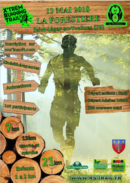 #Yakaconseil si tu as des fourmis dans les jambes fais un tour dimanche 13/05 à <a href="/Laforestiere/">La Forestière </a> #Trail ds la forêt de #Rambouillet, des dossards restants sur place selon désistement #superorga ➡️ rs-trail.fr/forestiere-par…