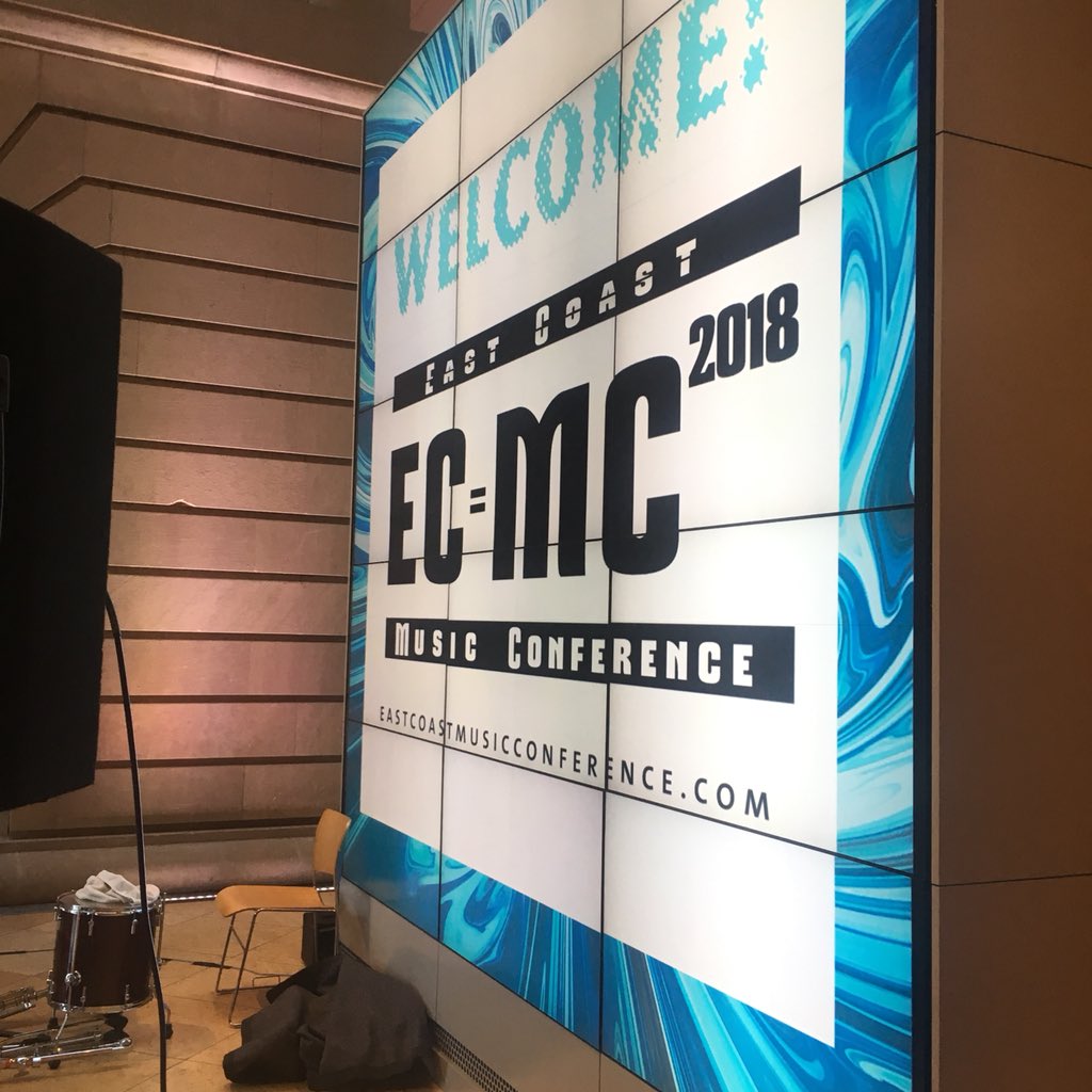 Out here at East Coast Music Conference learning all the things! #ECMC