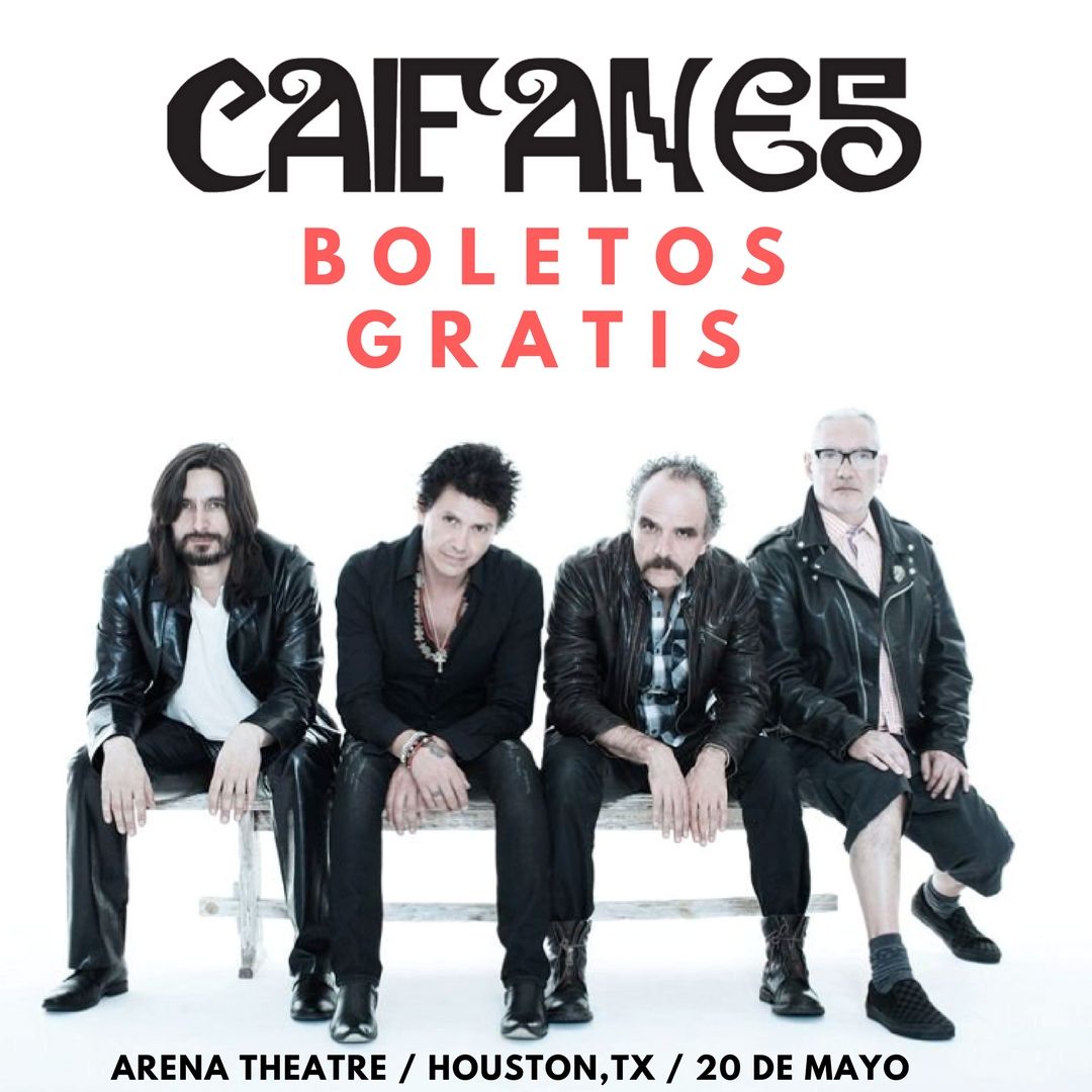 planetaEnt's tweet photo. * * * BOLETOS GRATIS * * * Si todavía no participan en el GIVEAWAY de Planeta Entertainment, vayan al Facebook e Instagram de @planetaEnt y ganen boletos para el concierto de @CAIFANESMEX este 20 de Mayo en #Houston #GiveawayAlert #concierto #rockenespañol https://t.co/djs5WrD2Ry