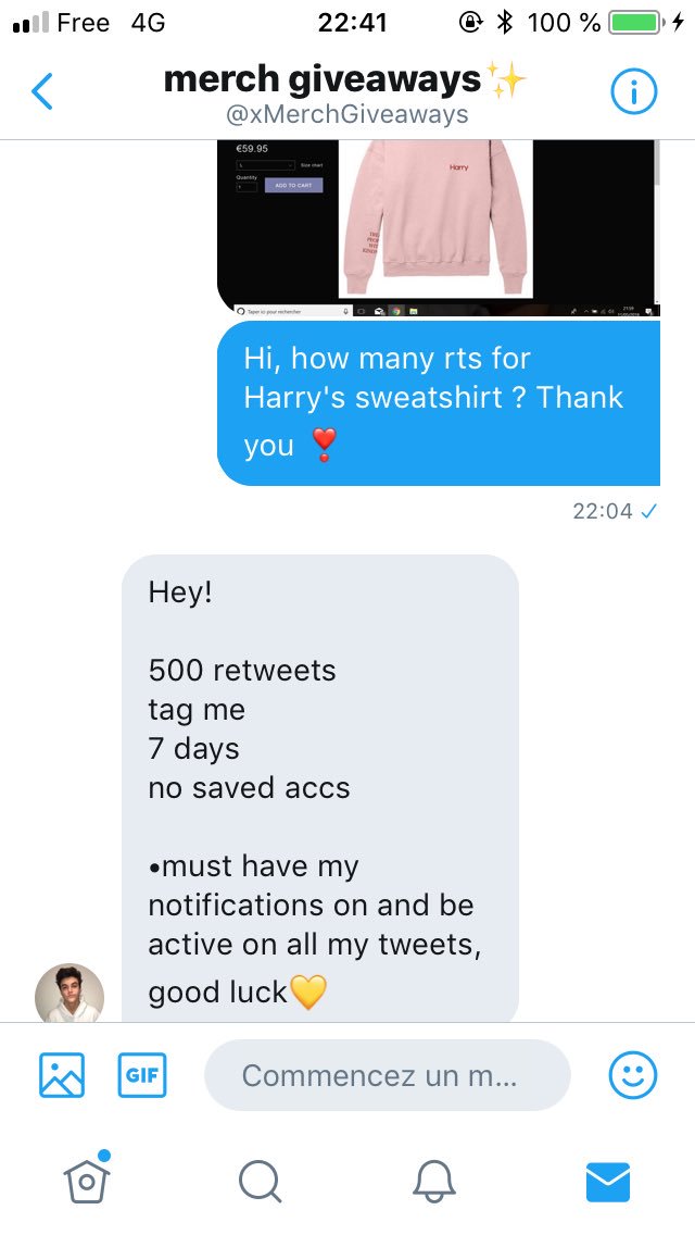 tpwkhestyles's tweet photo. GUYS I NEED YOUR HELP. I WANT/NEED THIS SWEAT FOR 1 YEAR NOW. PLEASE HELP ME. THANK YOU @xMerchGiveaways FOR THE OPPORTUNITY ❤️ https://t.co/2Ei2htHKX6