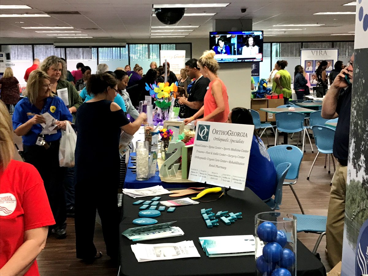 orthogeorgia's tweet image. OrthoGeorgia supporting our GEICO partners at their annual health fair....
#orthogeorgia #geico #footsolutions