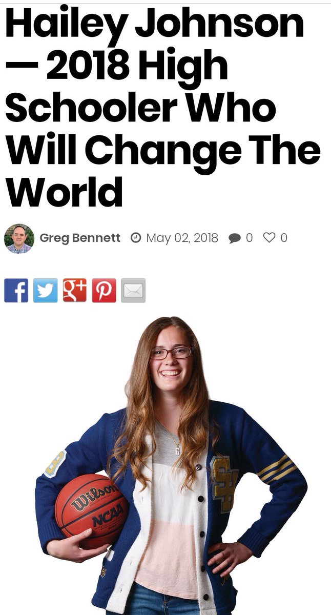 E4Afamily's tweet photo. Congrats Hailey! You absolutely will change the world for good! You already have. 👍
#EyesupDothework @haileykejohnson https://t.co/HTRcClc24k