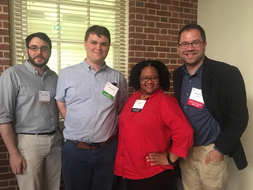 UMDHistGradProg's tweet photo. Students, faculty and staff attending the Spring 2018 Graduate School Fellowship and Award Celebration! https://t.co/UCAvulkBgU