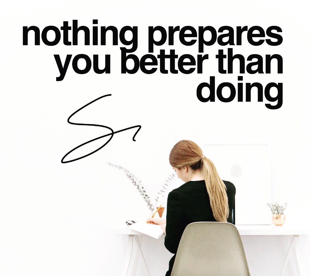 cxcowboy's tweet photo. There is nothing that prepares you like DOING! #get2work #stuck2stellar #miveyourass #hustle #MoneyMaker #MotivationalQuotes #SuccessTip #mentaltoughness #personaldevelopment @KaleSims @JasonVosler @ODAATChat #recoveryispossible #livinthedream https://t.co/OnadLn3iT4