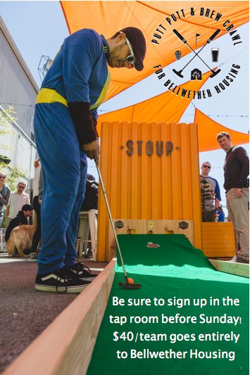 stoupbrewing's tweet photo. It's a neighborhood #PuttPutt & #BrewCrawl with @LuckyEnvBrewing @PopuluxeBrewing & @Reubensbrews and we still have some room for your Foursome. Sign up with us in the tap room! https://t.co/vCyDFXYdlX https://t.co/l7HIRzXTDb