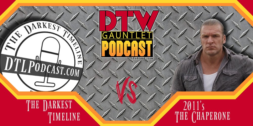 DTLPodcast's tweet photo. Now on DTLPodcast: The Wrestling Gauntlet continues with 2011's "The Chaperone" starring Paul "Hunter Hearst "'Triple H'" Helmsley" Levesque in one of only two starring film roles. The other was 2011's "Inside Out" (no relation). #Pauly3Hs #DTLPodcast https://t.co/A8f0ZTErie