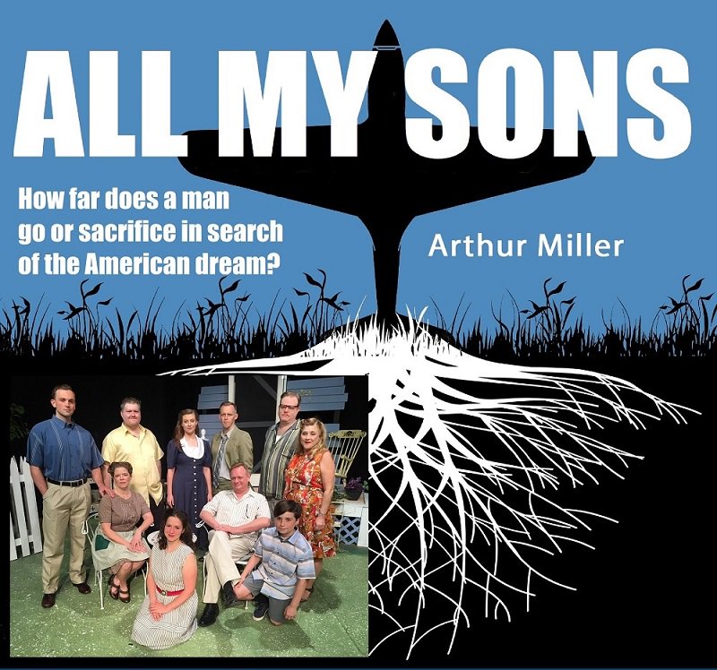 Opening this weekend! Arthur Miller’s stage classic ALL MY SONS, the emotional story of lies, greed, love, loss, and the distance we travel in search of the American dream. May 11 – June 3. Thursday – Saturday 8 pm. Sunday 3 pm. citytheatreaustin.org