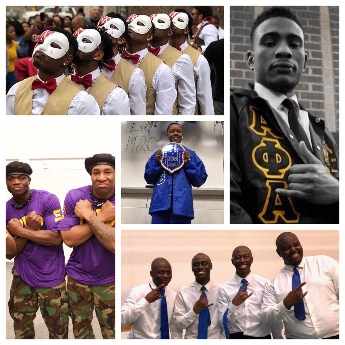 Congratulations to all of the new NPHC members joining our Greek community this semester! We look forward to how you leave your legacy on the U of M campus!