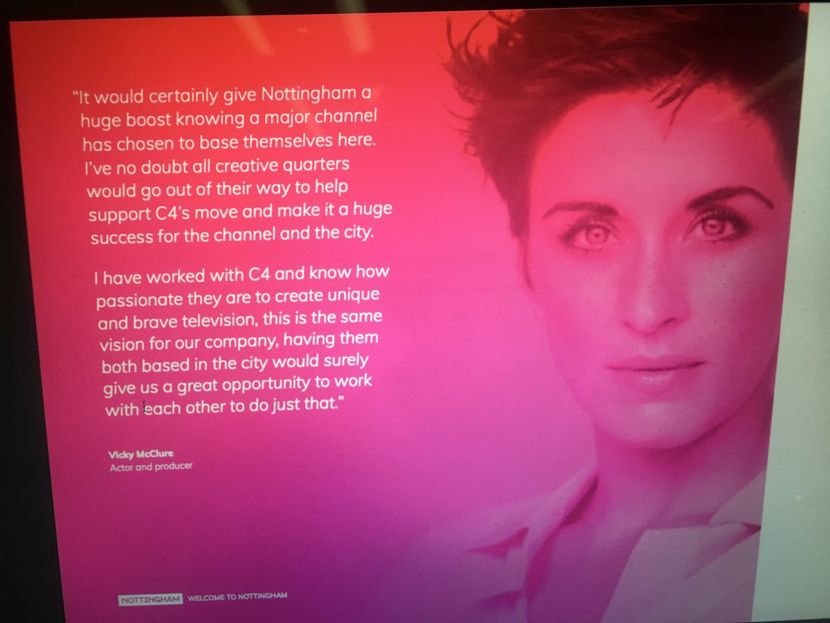 Great to submit #Nottingham #4AlltheUk <a href="/Channel4/">Channel 4</a> HQ bid with support of an amazing set of supporters and partners including <a href="/Vicky_McClure/">Vicky McClure MBE</a> <a href="/TrentUni/">Nottingham Trent University</a> <a href="/UniofNottingham/">Uni of Nottingham #WeAreUoN</a> <a href="/CQNottm/">Creative Quarter Company Nottingham</a> <a href="/MyNottingham/">🏹 My Nottingham</a> @Confetti_ICT