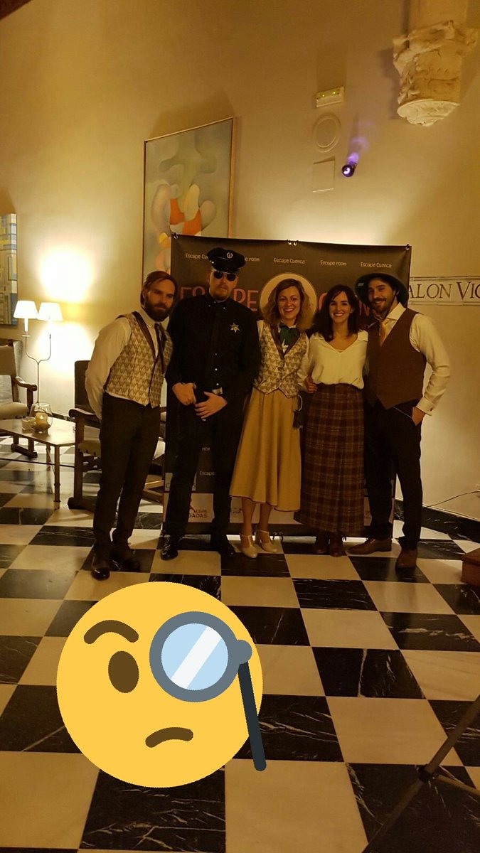 Megacorpin's tweet photo. ¡La investigación del caso Walton adquiere una nueva dimensión gracias a #EscapeCuenca! Una experiencia increíble 👏👏👏 https://t.co/vijSOMik2s