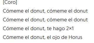 talktothem_'s tweet photo. Y el estribillo maravilloso, que yo pensaba que decia el ojo de Onut, y resulta que es Horus, por lo que me encuentro llorando, además de que ¿si yo tuviese problemas de azucar, porque coño iba a querer un 2x1 en un paquete de 2 donuts? ¡si no puedo ni con el primero! #TalkE09 https://t.co/qcVjyIAkuF