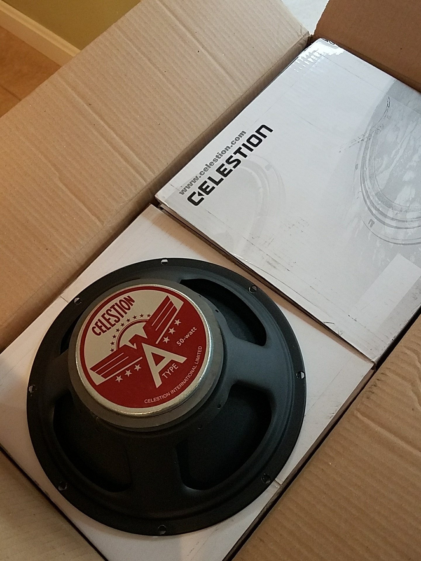 celestion a type deluxe reverb