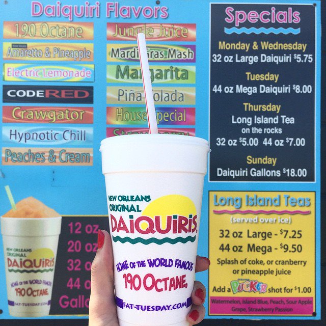Flavors New Orleans Original Daiquiris