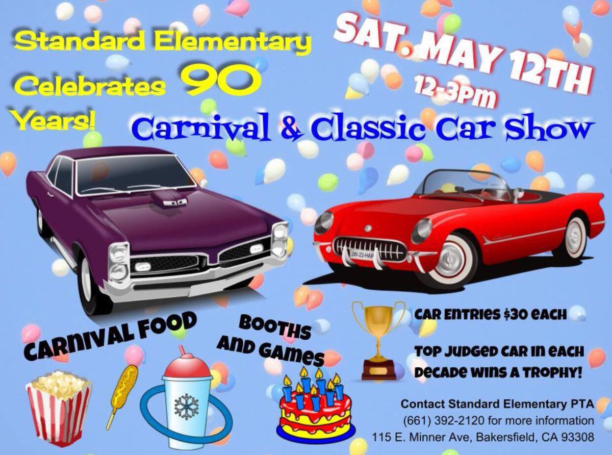 StandardElem's tweet photo. Tomorrow is the day!! Join us 12-3 for fun in the sun! $10 wristbands for ALL games including inflatables and carnival games! Food, Photo Booth, Car Show and @thebeat1039 will be live broadcasting!! #StandardElem #StandardSD https://t.co/kqXxZIBAGe