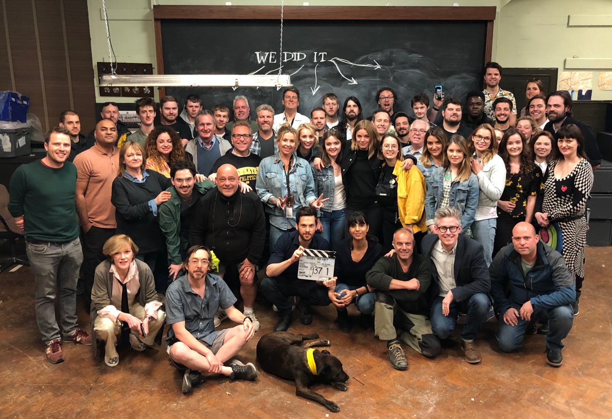 Shibbir1's tweet image. So after 47 shoot days, 945 slates, 45.96TB/143.5 Hours of 3.2K Pro Res footage offloaded, graded and transcoded, 2000+ stills, countless split shifts, filming all over London, this beautiful group of people have delivered S1 of #DarkHeart.
#ThatsASeriesWrap #DITonSet