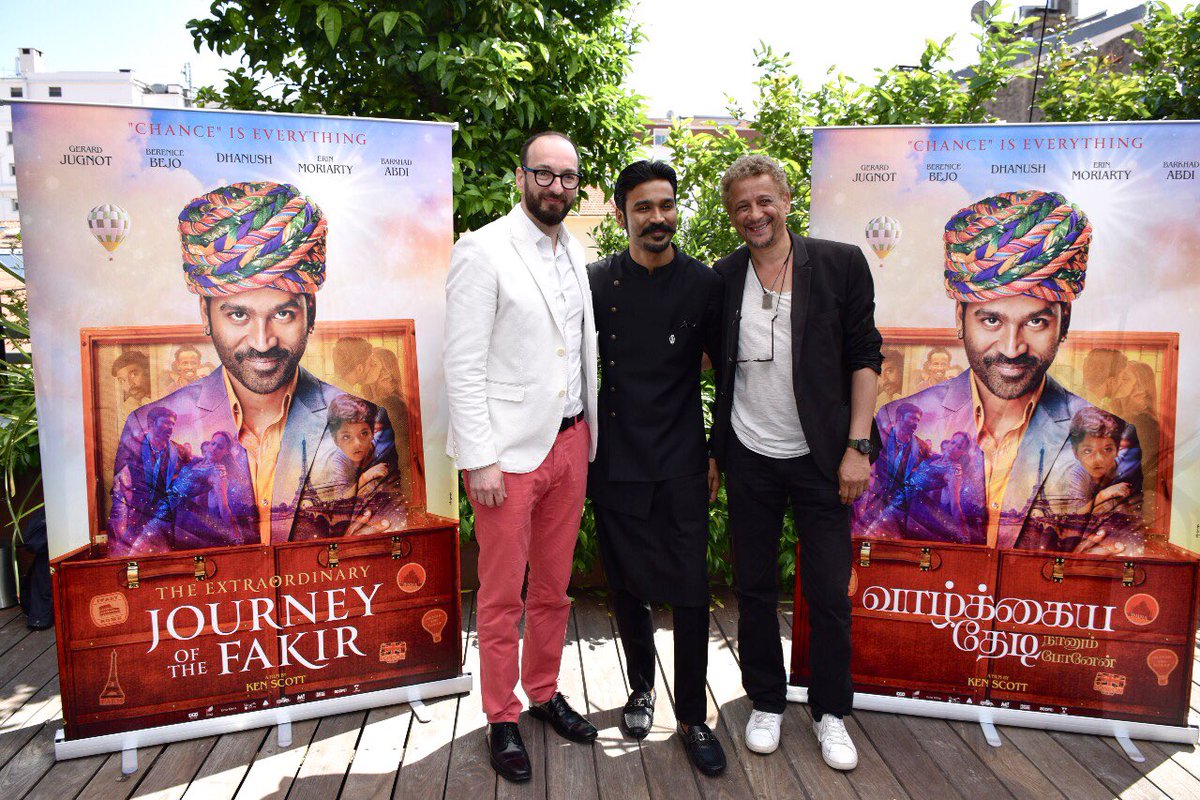 #cannes2018 #TheExtraordinaryJourneyOfTheFakir #posterlaunch