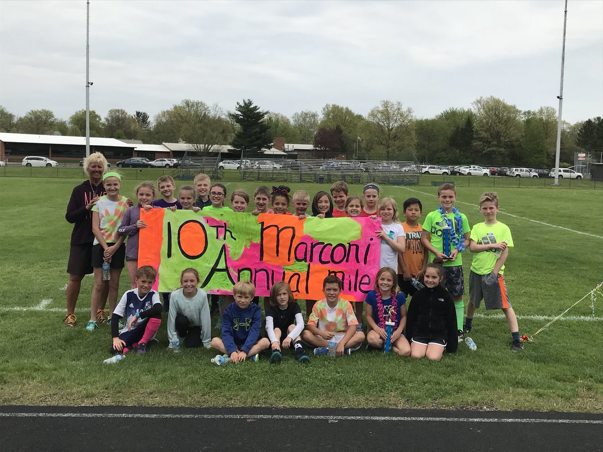 I’m so proud of all the Ss who represented their class today for the Marconi Mile!  It was truly an amazing thing to watch!  A big shout out to Mrs. Marconi - what an incredible event!! #McDpride