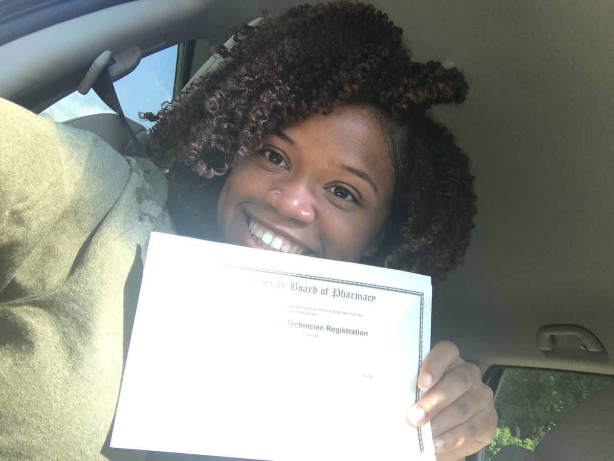 MoreOfChrys's tweet photo. Guess who just became a licensed pharmacy technician . ME ! #onestepclosertomygoals https://t.co/PeRKX53y3s