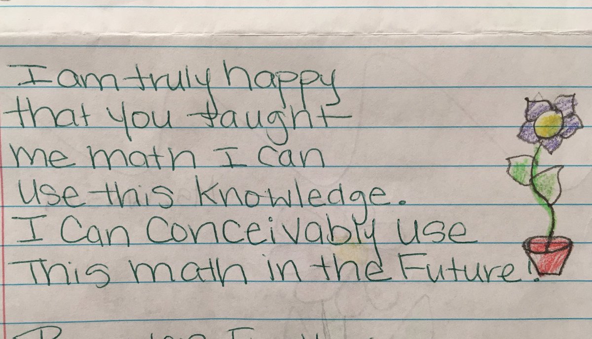 This one made me giggle. It’s better than “When will I ever use this again?”